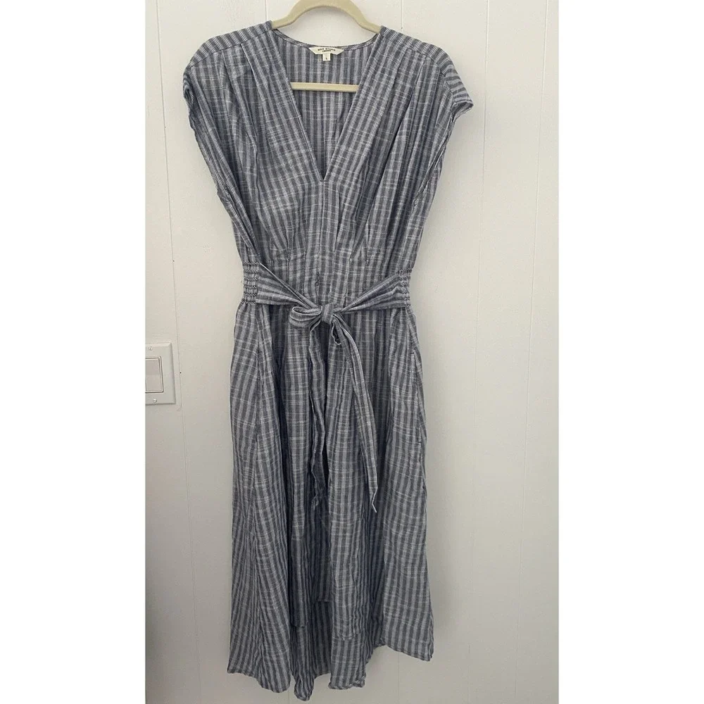 cotton slub mini dress Leah DESIGN:DM9 Skyraze Women's Off Shoulder MARCH DELIVERY The textured slub denim